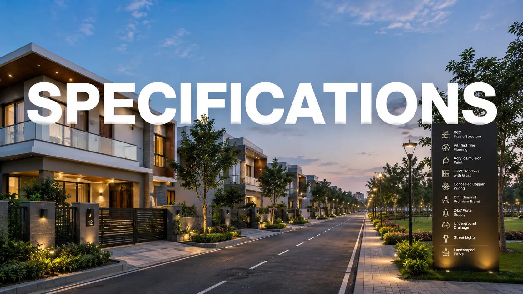 The Roots specifications: monolithic build, marble finish, smart-home ready